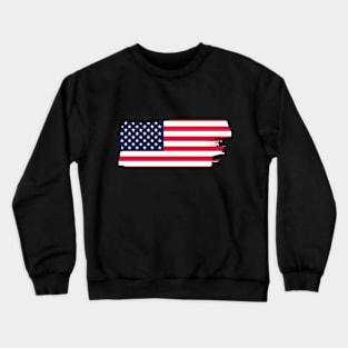 American Flag USA Crewneck Sweatshirt